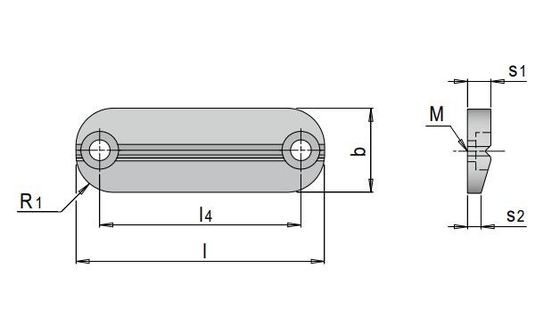 durable 60HRC Standard Mould Parts Slide Retainer Series BT-3049